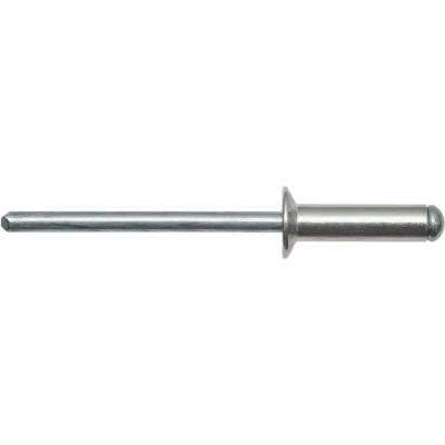 Заклепка комбинированная HARDWEX закрытого типа 4.8х16 алюм/ст 5% Mg, цинк 5190409342841
