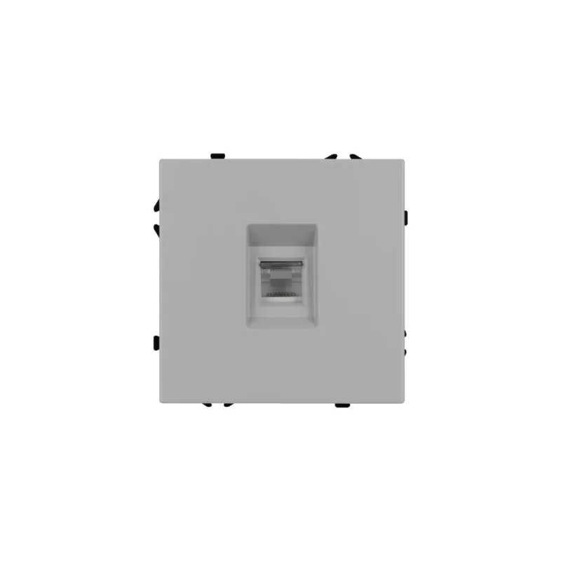 Розетка телефонная Arlight ARL NOBE софт-тач никель SCT-MTL1-SFPL-IS 1шт 061893(1)