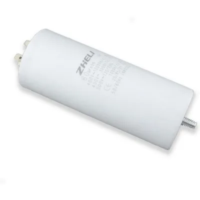 Конденсатор Amperin CBB60 80мкФ 450V (4 клеммы, крепление болтом) 304015 083822