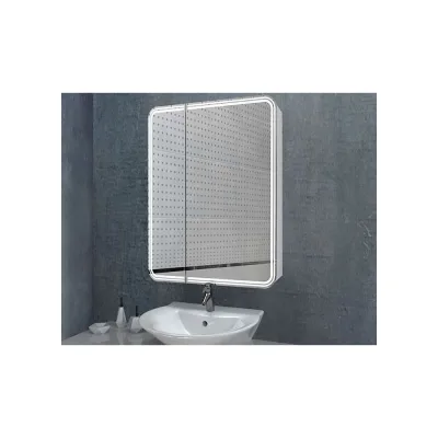Зеркало-шкаф с подсветкой Art&Max VERONA правый AM-Ver-800-800-2D-R-DS-F