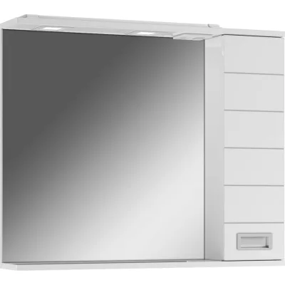 Шкаф-зеркало Домино Cube 80 Эл. правый DC5011HZ