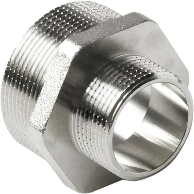 Ниппель PRO AQUA латунный, НР, резьбовой, переходной, ШК 1 1/4x1 06-m32-m25xb