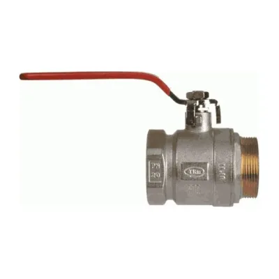 Шаровой кран Terma red 2 в/н ручка 31045 26145