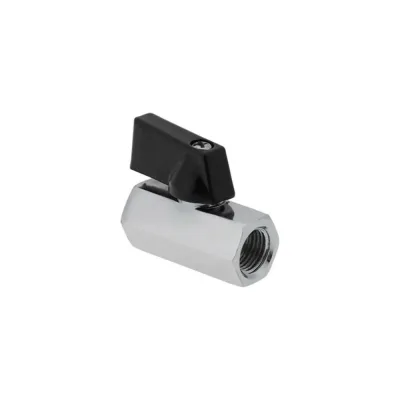 Шаровой кран TITAN LOCK мини ВР-ВР, резьба BSP 1/2", нержавеющая сталь TL1/2MBV-FF