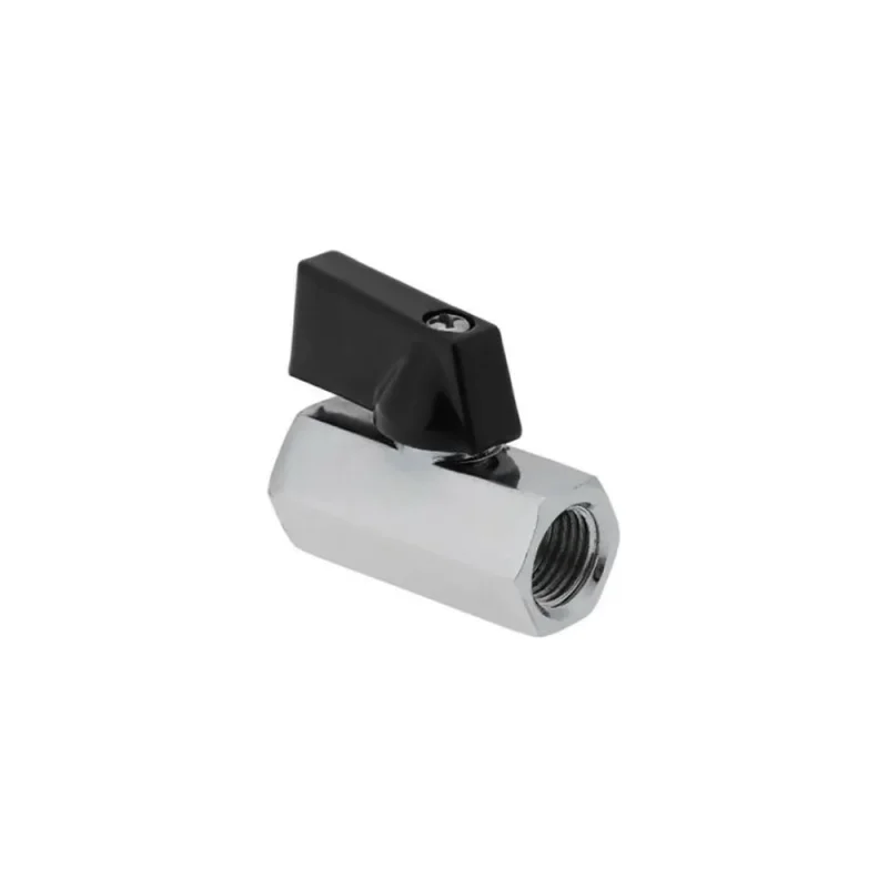 Шаровой кран TITAN LOCK мини ВР-ВР, резьба BSP 1/2", нержавеющая сталь TL1/2MBV-FF