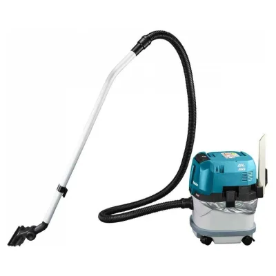 Аккумуляторный пылесос Makita XGT BL 2x40В, 230 мбар, 15 л, L-класс, сухой, XPT, AWS, с модулем WUT01 VC004GLZ01