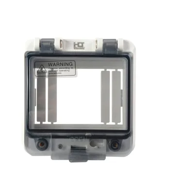Крышка защитная для выреза в шкафу HLT пластик 4 модуля IP67 086-10-003