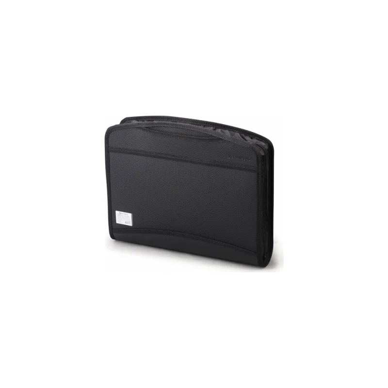Пластиковая папка-портфель BRAUBERG А4+ 355x290x60 мм, выдвижные ручки, 8 отделений, 2 кармана 225168