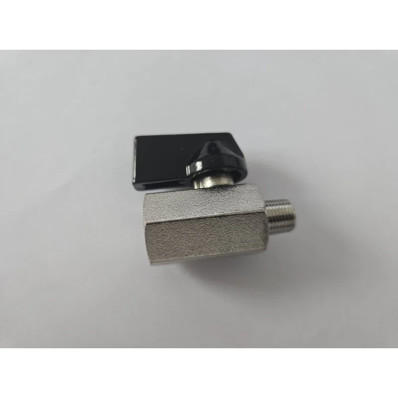 Кран шаровый Крал D1/8-M1/8 для работы со сжатым воздухом и жидкостями 8492