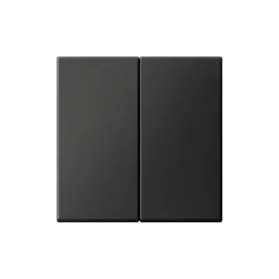 Клавиши для 2-клавишного выключателя Systeme Electric ARTGALLERY базальт GAL881451