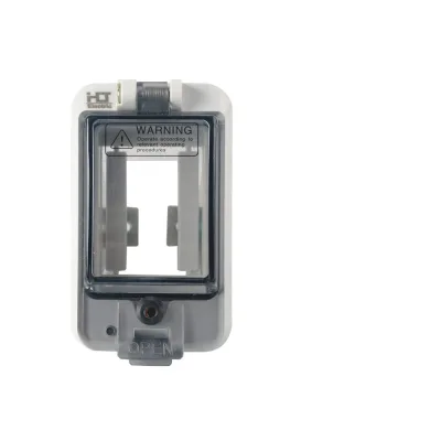 Крышка защитная для выреза в шкафу HLT пластик 2 модуля IP67 086-10-001