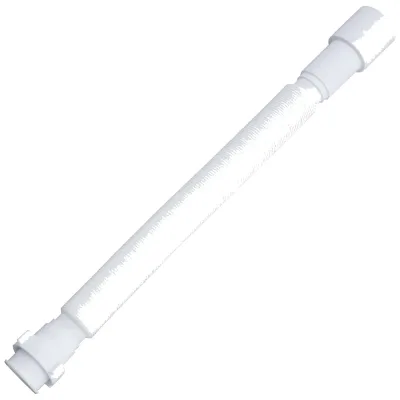 Труба гибкая СаМат Плюс белая, 320-730 мм, 40x50, 1 шт. 19972