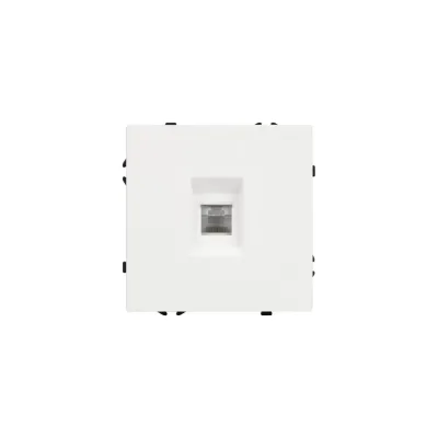 Розетка телефонная Arlight ARL NOBE софт-тач белый кварц SCT-MTL1-SFPL-WH 1шт 054300(1)
