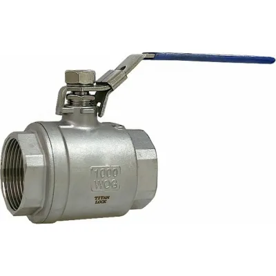 Шаровый кран TITAN LOCK 2,5in резьба BSP, нержавеющая сталь TL250BVSS