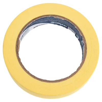 Многофункциональная малярная лента Blue Dolphin  Masking Tape желтая, 25мм х 50м 01-7-12 ST627