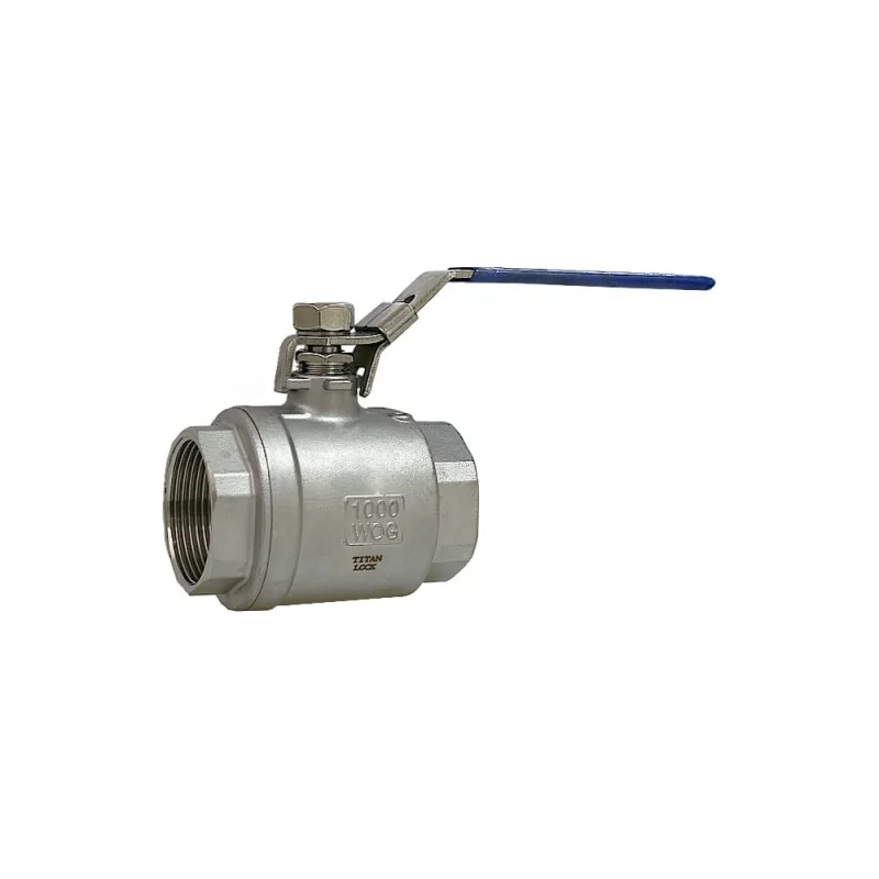 Шаровой кран TITAN LOCK 0,5in резьба BSP, нерж. сталь TL50BVSS