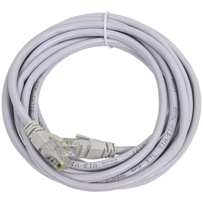 Патч-корд UTP Pro Legend категории 6E RJ-45 вилка - RJ-45 вилка, серый, 5 м. PL1195