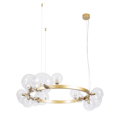 Люстра подвесная Arte Lamp Vincent G9 600 Вт 25 кв.м (A7790SP-15GO)