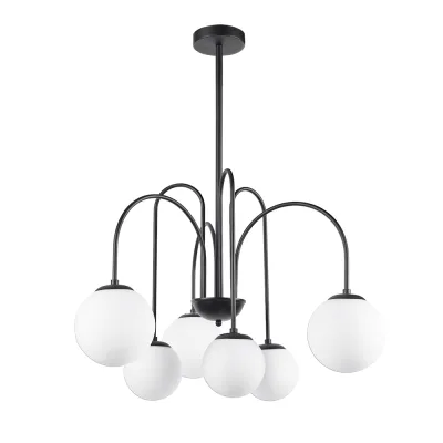 Люстра подвесная Arte Lamp Mebsuta E14 240 Вт 10 кв.м (A1675LM-6BK)
