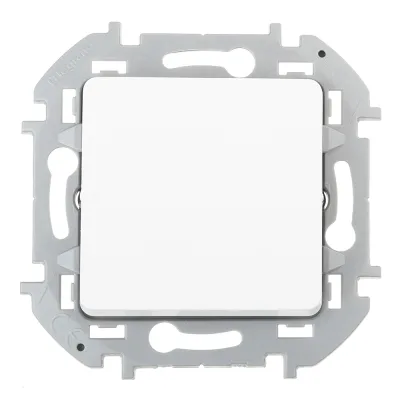 Переключатель Legrand Inspiria одноклавишный встраиваемый белый (673580)