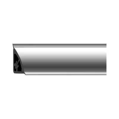 Галтель наружная пвх рико молдинг GRACE 14x14 мм 2,7 м серебро УТ000014597