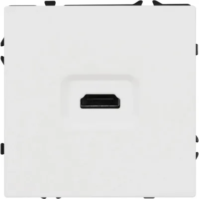 Механизм HDMI розетки Arlight SCT-NOBE-MHD1-SFPL-WH 1шт 061846