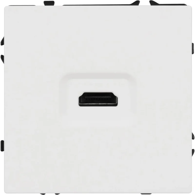 Механизм HDMI розетки Arlight SCT-NOBE-MHD1-SFPL-WH 1шт 061846
