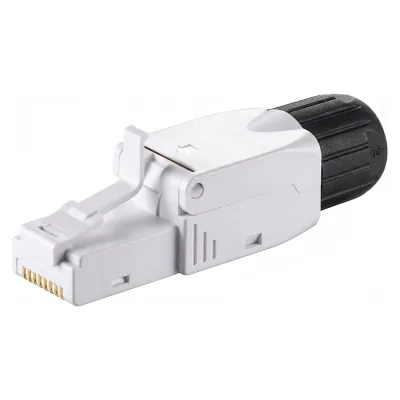 Коннектор Filum FL-PG-U6-TS Cat 6, UTP, RJ45(8p8c), toolless, 50мкд, универсальный, для одножильного и многожильного кабеля, 00-01293272