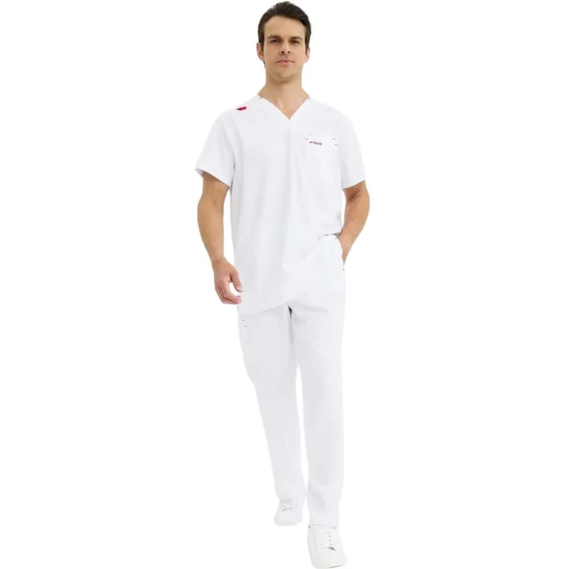 Костюм (рубашка/брюки) мужской TRUD RS72612, белый, 2XL (52-54) 4610410934084 01.217347/2XL
