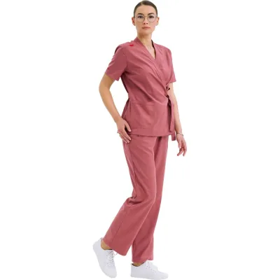 Костюм (блузка/брюки) женский TRUD RS72616, розово-лиловый, XL (48-50) 4610410936644 01.216192/XL