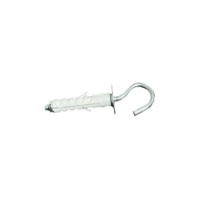 Дюбель с крюком-кольцом саморезом Elematic 100 шт. PA 6 ENP/OA 9x40 8700009