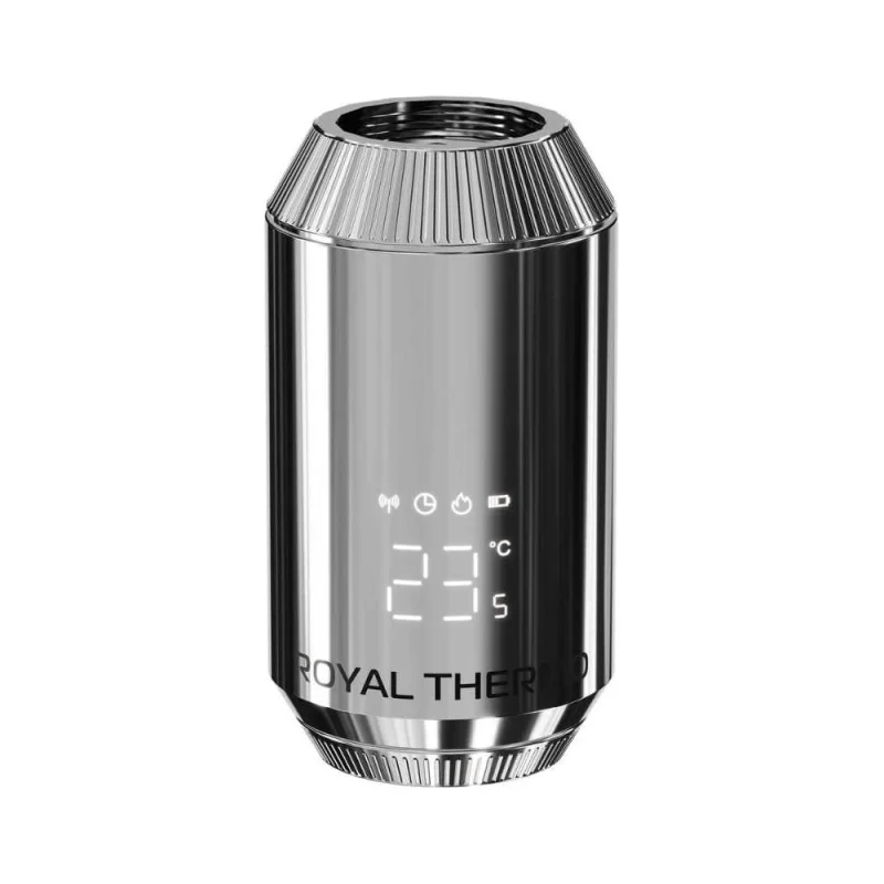 Термостат радиаторный электронный Royal Thermo Smart Heat 2.0, хром НС-1819816