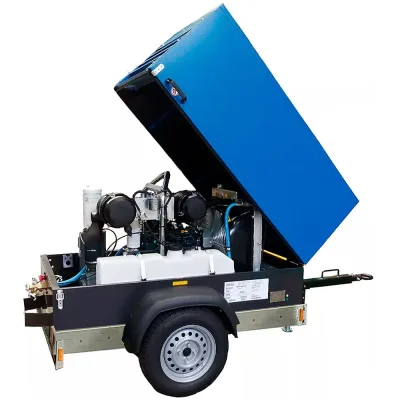 Дизельный компрессор TARS LUY050-7 (на колесах) 4105400527-P