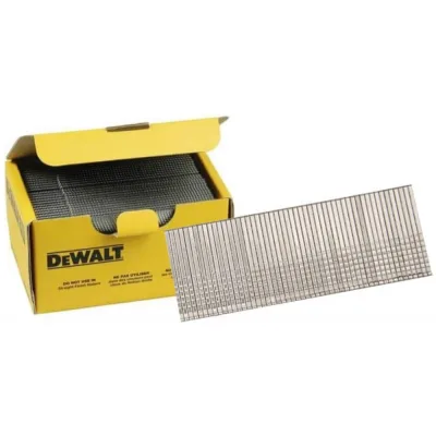 Гвозди для нейлера Dewalt 18Ga, прямая шпилька, 1.25/30мм, оцинкованные, 5000 шт/пач DNBT1830GZ