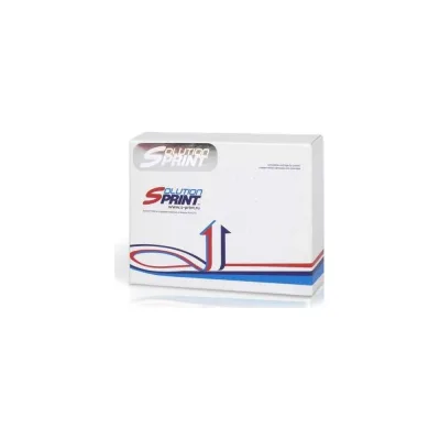 Картридж с лентой SolutionPrint SP FX221 (Brother TZe-FX221) 9 мм, черный на белом 215694
