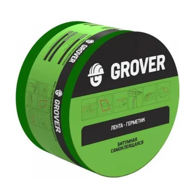 Лента Grover зеленая 10х0,1 м GRH739