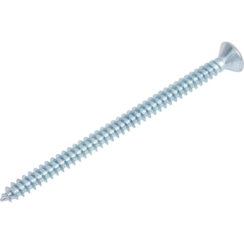 Саморез ZAMETAL 3,9x60 с потайн. гол., крест. шлиц, DIN 7982, оц., уп. 500 шт. ZA100688