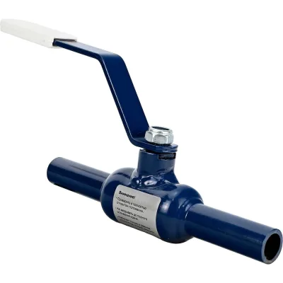 Кран шаровой DN.ru 20-304-PTFE-W-H Ду80 Ру25 стандартнопроходной, двухходовой, ручка-рычаг D160-90476