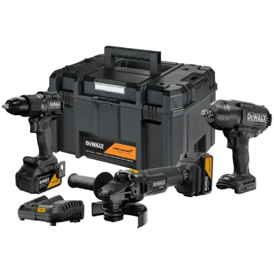 ΠΠΊΠΊΡΠΌΡΠ»ΡΡΠΎΡΠ½ΡΠΉ Π½Π°Π±ΠΎΡ Dewalt McLaren Limited Edition DCK3222MP2T, 18 Π: Π΄ΡΠ΅Π»Ρ + Π³Π°ΠΉΠΊΠΎΠ²Π΅ΡΡ + Π£Π¨Π, Ρ 2 ΠΠΠ 5 ΠΡ ΠΈ ΠΠ£, Π² ΠΊΠ΅ΠΉΡΠ΅ TSTAK DCK3222MP2T-QW