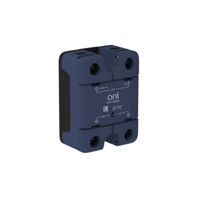 Реле твердотельное ONI SSR1 10А 3-32В DC 24-480В AC SSR1-10DA480
