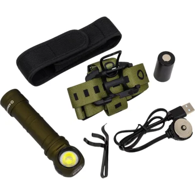 Фонарь Armytek Wizard C2 Pro Max Magnet USB Olive белый F06701CO