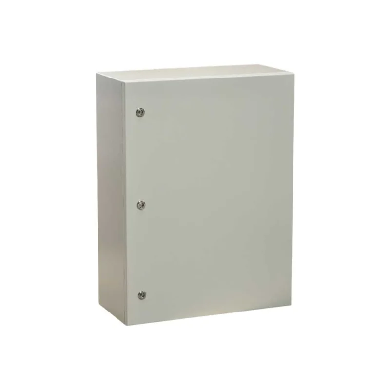 Корпус металлический с монтажной панелью Dekraft ЩРНМ, IP31, 500х400х220 мм, RAL7035 32957DEK