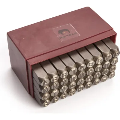 Буквенные клейма SDW TOOLS №8 Русский шрифт sb20008