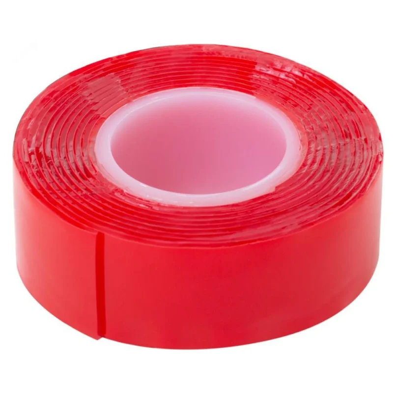 Лента клейкая двусторонняя Master Color Power Transparent, 19 мм x 1,5 м, цвет прозрачный 30-7193