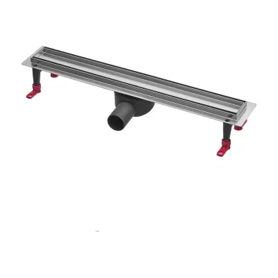 Комплект дренажного канала TECEspring linus 800 мм, plate, с мембраной S600800