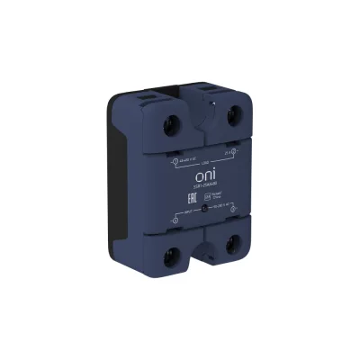 Реле твердотельное ONI SSR1 25А 90-280В AC 48-480В AC SSR1-25AA480