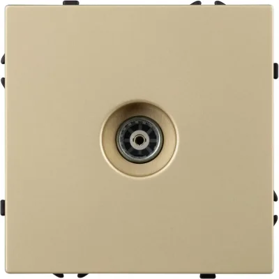 Механизм телевизионной розетки Arlight SCT-NOBE-MTV1-SFPL-GD 1шт 054294