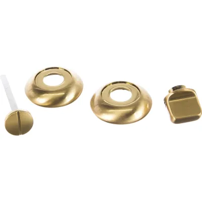 Поворотная ручка ARMADILLO WC-BOLT BK6-1SG/GP-4 матовое золото/золото 13772