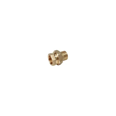 Фитинг прямой из 3 частей (американка) Giacomini 1, ВР-НР, хромированный GIA R18X005