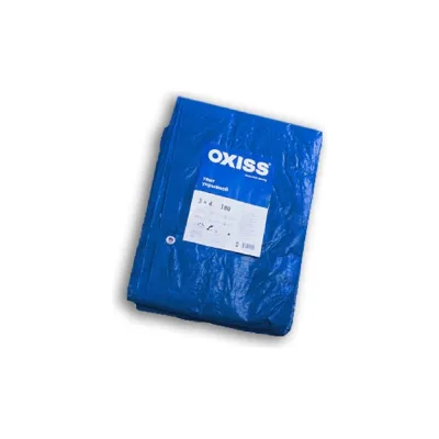 Тент укрывной 180 г/кв.м, 3x4 м, синий Oxiss 4630025423094